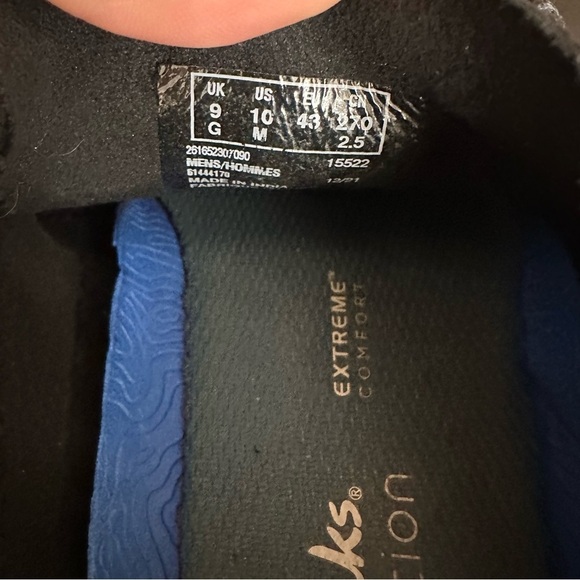 Clarks Collection ShacreLite Low Blue Nubuck Shoes Men's 10 M Extreme Comfort - Picture 10 of 11